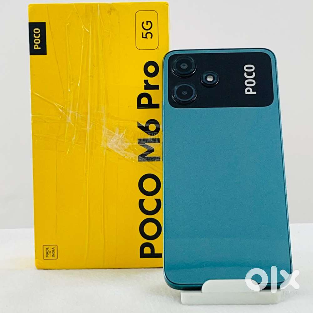 Poco M6 Pro 5G - 6GB 128GB - 100% New Condition -Accessories Available