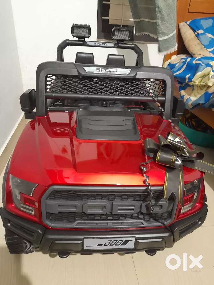 Kids  playing remote car