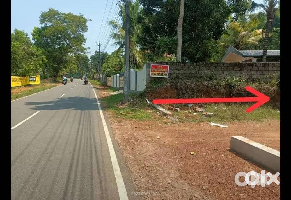 9 Cent plot for sale in charummood thamarakulam road