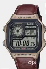 Casio Unisex Adult AE-1200WHL-5AVEF Quartz Analog Dress Watch