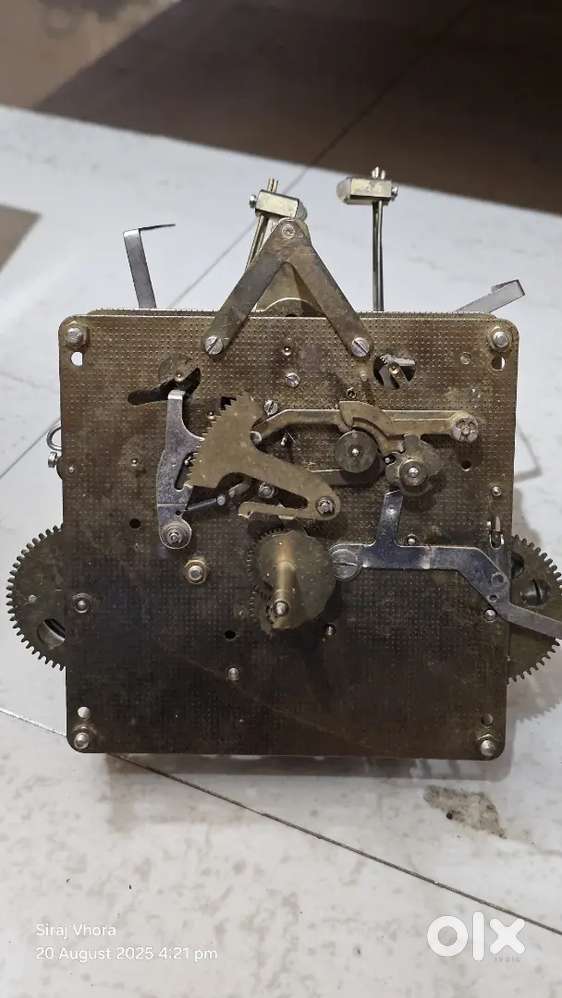 Grandfather clock movement set