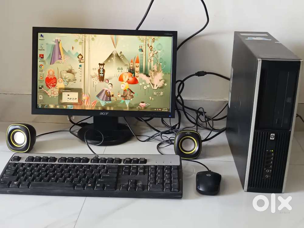 HP Branded full Computer set intel 8th Generation fully ok excellent