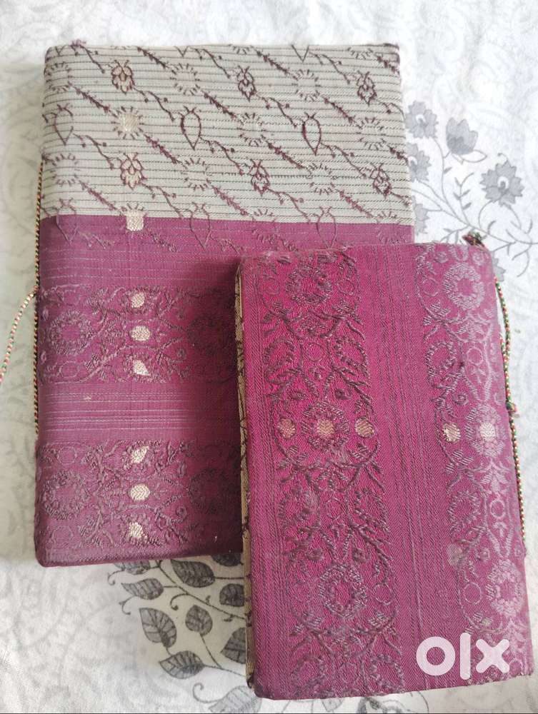Handmade paper diary set