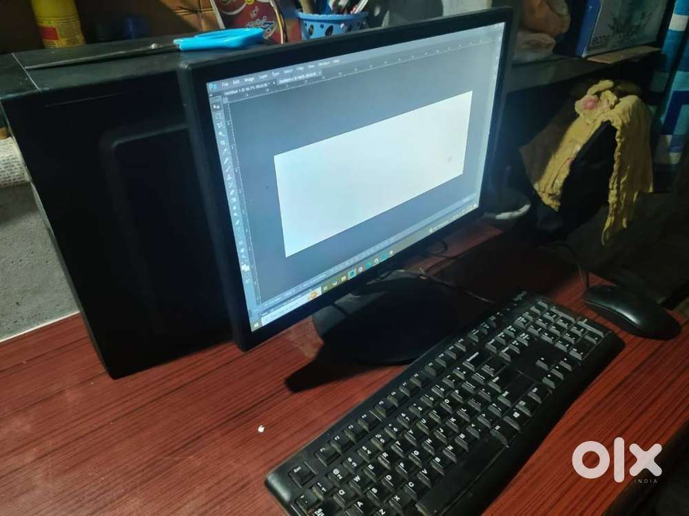 Full PC Setup for Sale – INTEX Monitor, 8GB RAM, Warranty