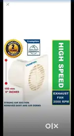 Fan Crompton exhaust fan