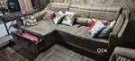 Sofa with long bed 3+1 sofa set