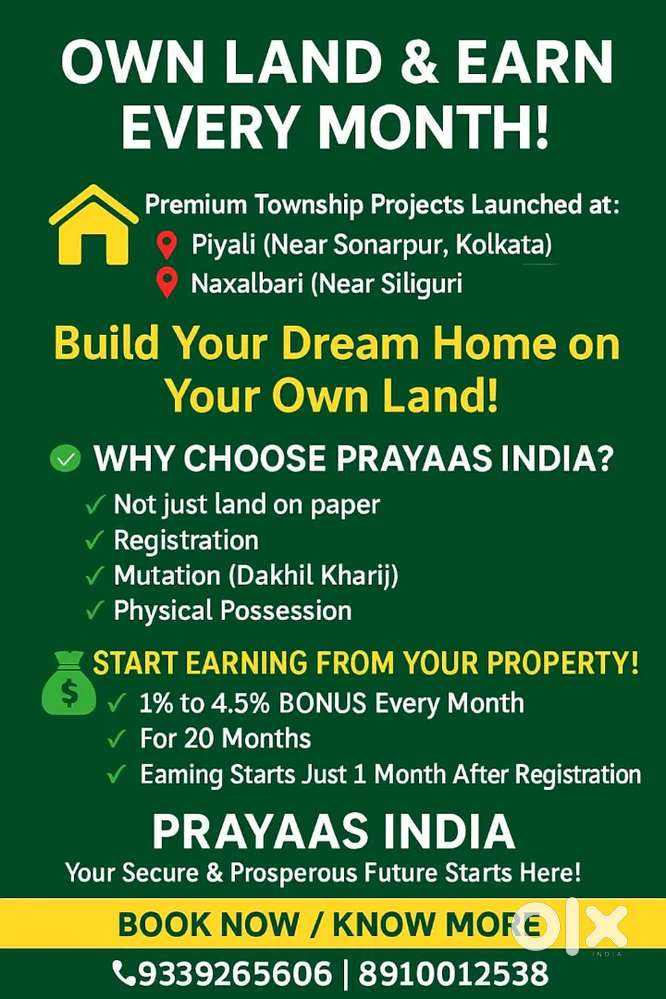 Great Opportunity available for smart investor & Land Buyer