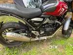 Triumph speed 400 company fitted Exhaust/silencer