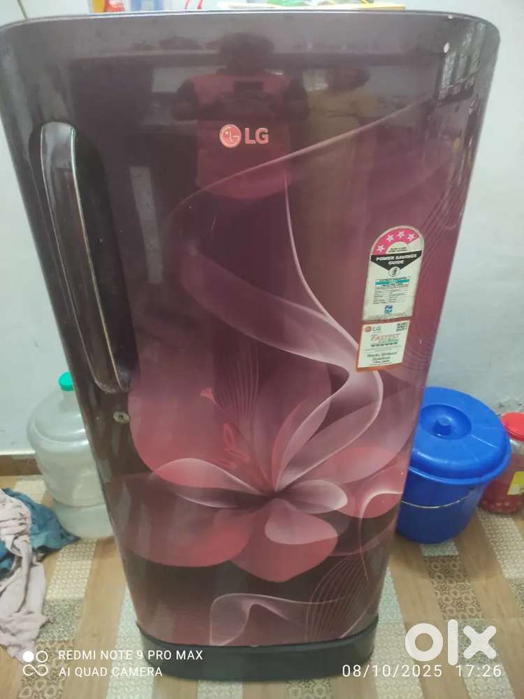 Lg single door full condition fridge