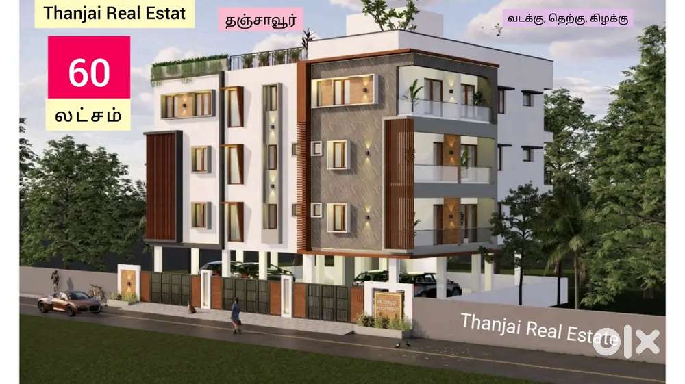 3 bedroom Apartments for sal in thanjavur Rahman nager