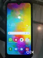 Samsung M20 4gb 64gb blue minor display crack ₹3499 only