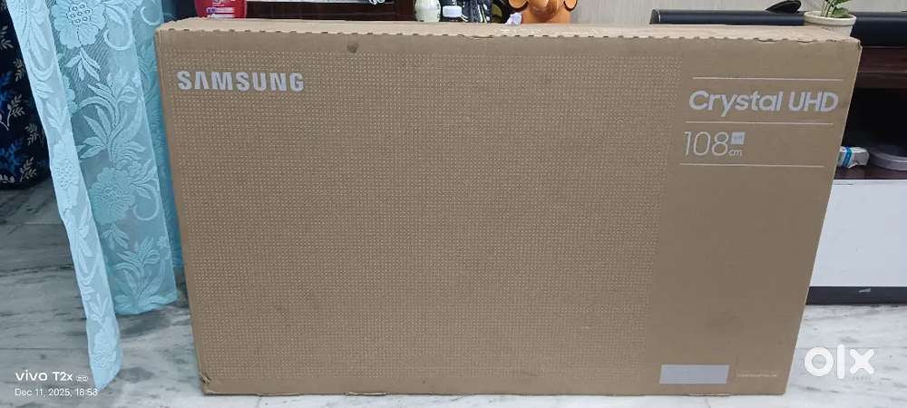 Samsung 43 Crystal 4K UHD Smart TV – Brand New Sealed Box (2024)
