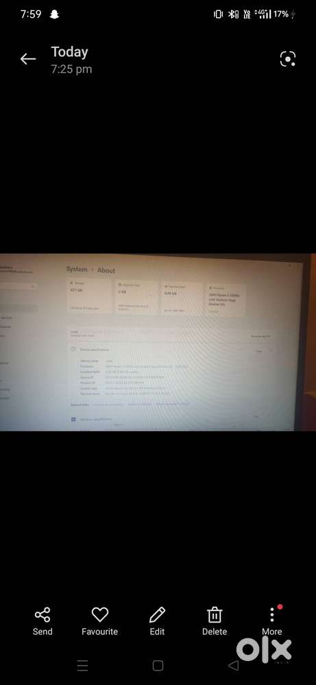 Lenovo Ryzen 5 amd Radeon u 3500 processor