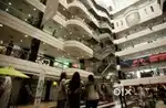 Sales boys and girls shopping mall same day joining