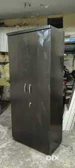 Beautiful made with partical board two door wardrobe for 3999