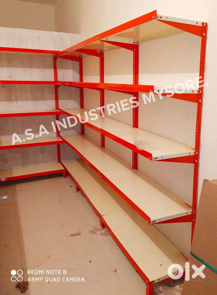 Powder coated metal racks best quality and price. ASA INDUSTRIES