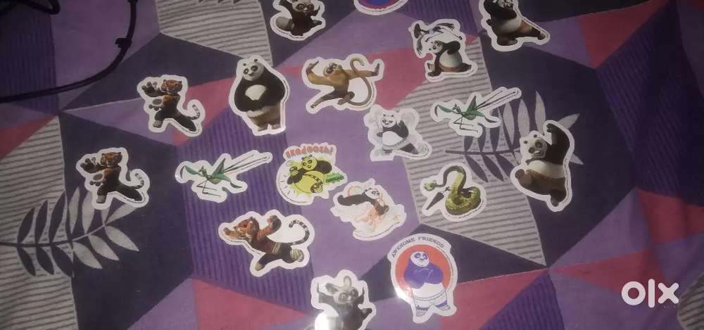 Kung fu panda magnetic stiker