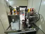 Commerce juice machine with counter