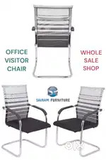 Sairam Furniture new breathable mesh fabric visitor chair availabler