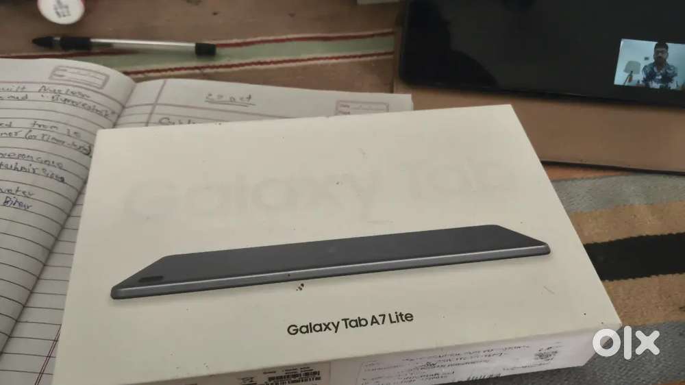 Galaxy tab a7 lite. Just unboxed