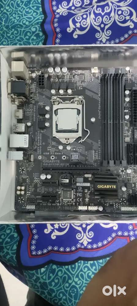 Intel i5 7th generation processor & Gigabyte motherboard new condition