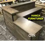 HAMZA FURNITURE New designer stylish look particle wood L shape table
