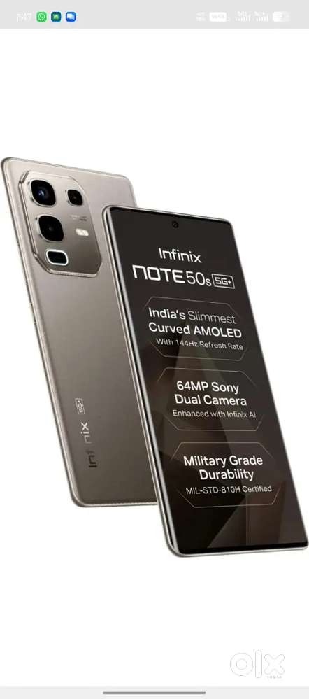 Inifinix note 50s 5g