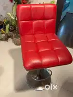 Revolving bar chairs
