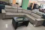 New l shape sofa in back daimon stching in Starf furniture