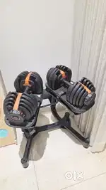Flexnest dumbell x2 with stand
