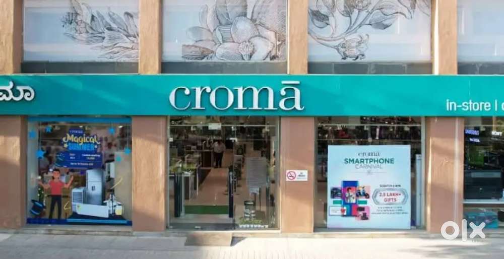 NEW STAFF REQUIRED IN CROMA STORE LUCKNOW LOCATION APPLY NOW