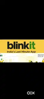 Hiring for delhi blinkit delivery boy job