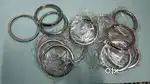 32 Pieces 316 Stainless Steel Punjabi kadas for bulk sale