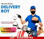 Delivery boy job
