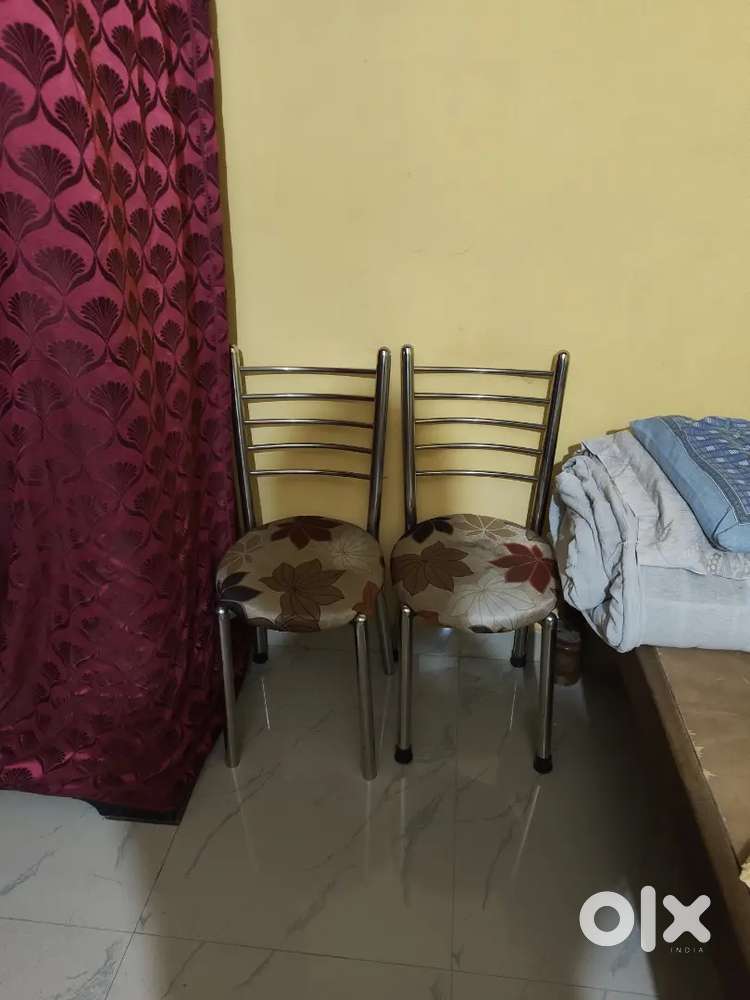 I want to sell my one wooden double bed and two stell chair