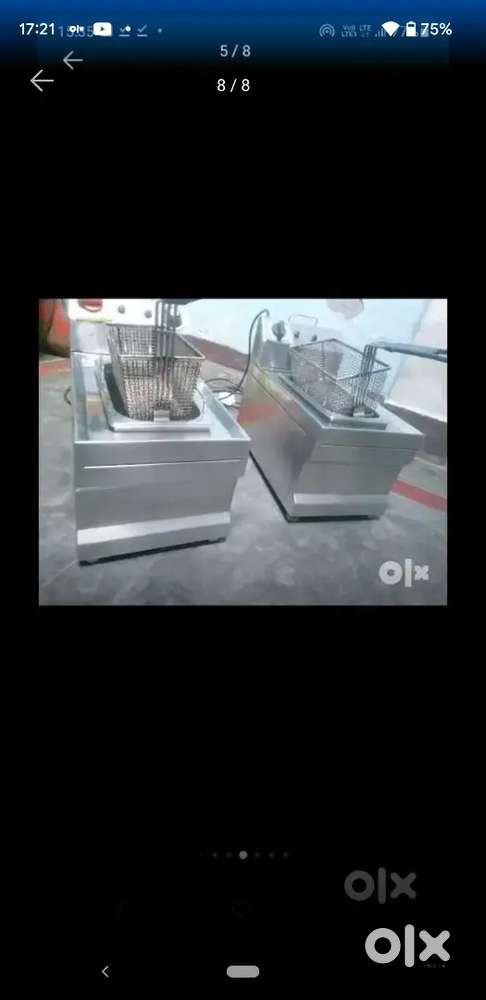 Deep fryer Hickson Brand heavy stainless steel