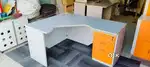 L shape corner table