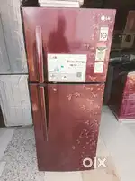 Lg double door 258ltrs fridge with free home delivery!!
