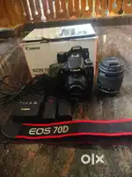 Canon 70d with box