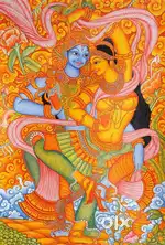 Customized traditional mural art
