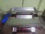 Cashew nut cutting machine double side blade and scooping machine