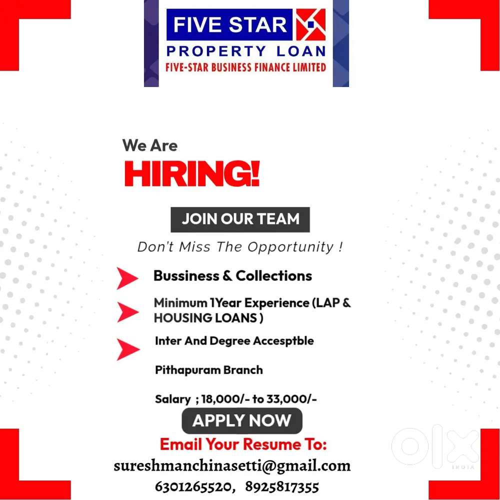 Five star Bussiness finance limited