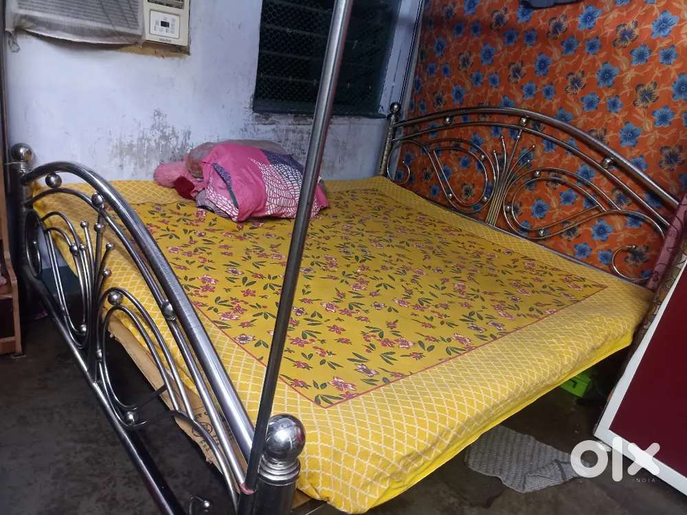 6 feet/7 feet stainless steel bed