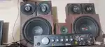 5.1 home theater amplifier,12inch 2 subwoofer, 6 inch 4 speaker