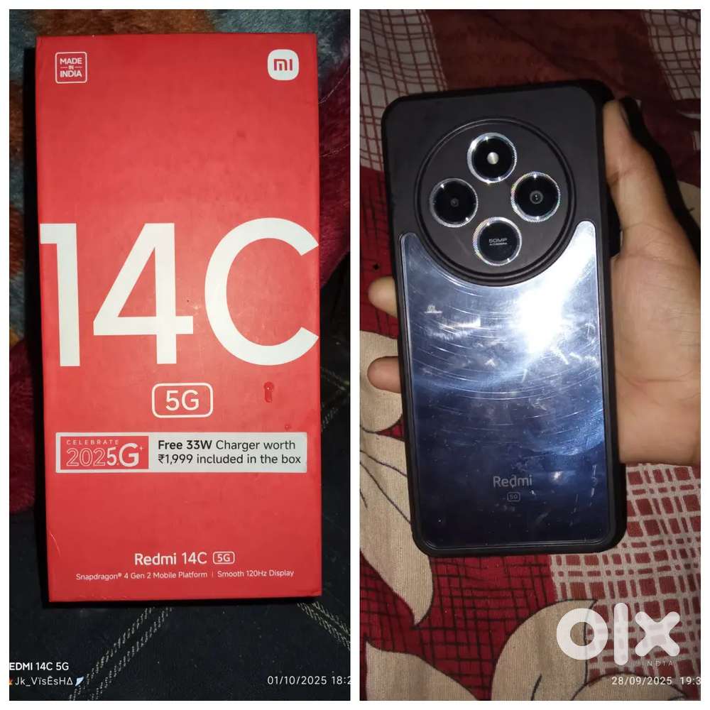 Redmi14C 5G 4gb+4gb extend