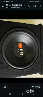 car JBL Woofer Amplifier