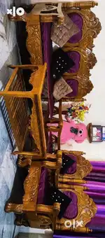 Teak wooden customised sofa set