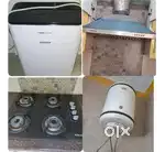Kitchen stove, chimney and Gyser for urgent sale