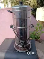 Milk boiler and coffee filter