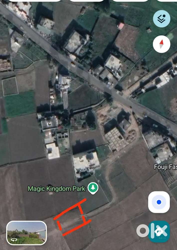 Plot for sale, owner